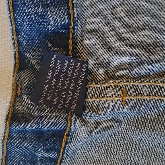 FULL BLUE Denim Blue Jeans Adult 38X30 - Picture 6 of 8